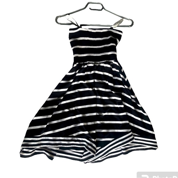 Guess black & white stripes dress XS - Picture 1 of 5